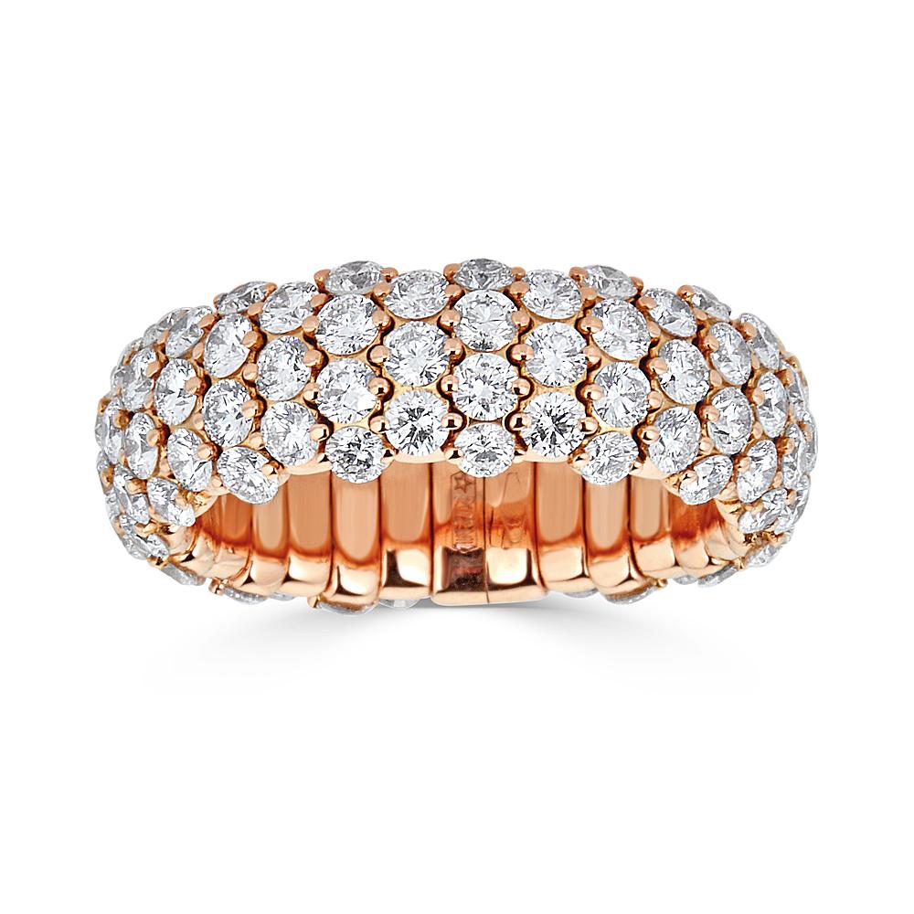 Stretch Ring with Diamonds